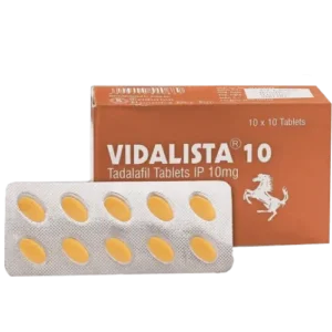 Vidalista 10mg (Tadalafil) - Treat Male Sexual Dysfunction with Ease
